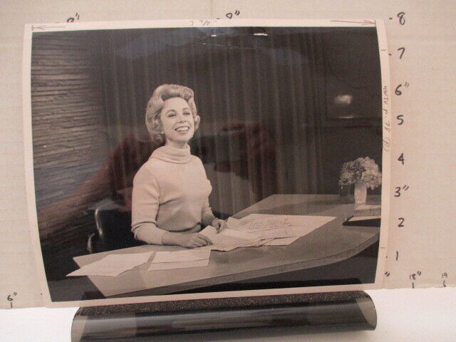 Tv Show Photo 1950s Joyce Brothers Large Desk