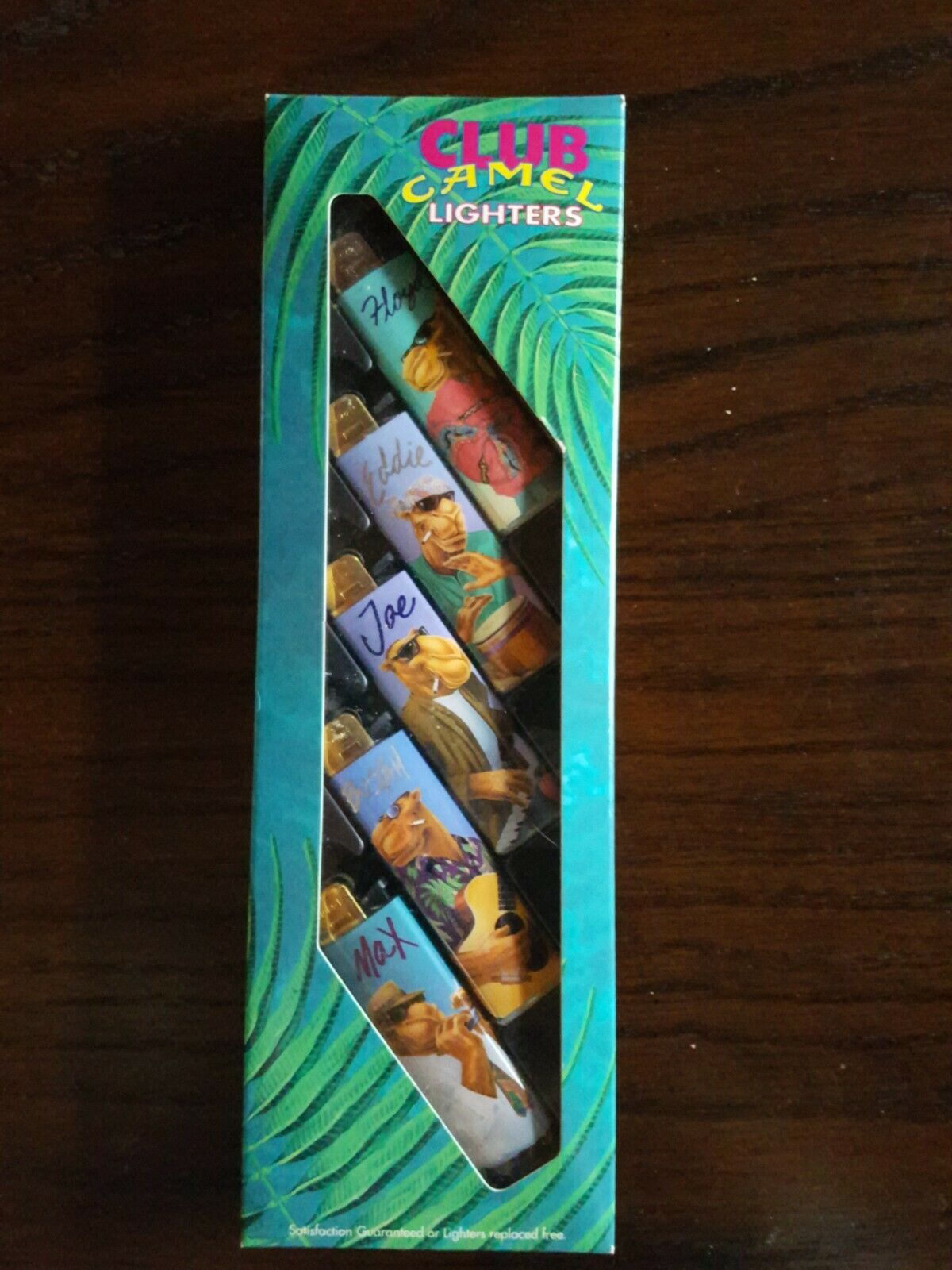 Club Camel Lighters 5- Piece Collector's Set 1992