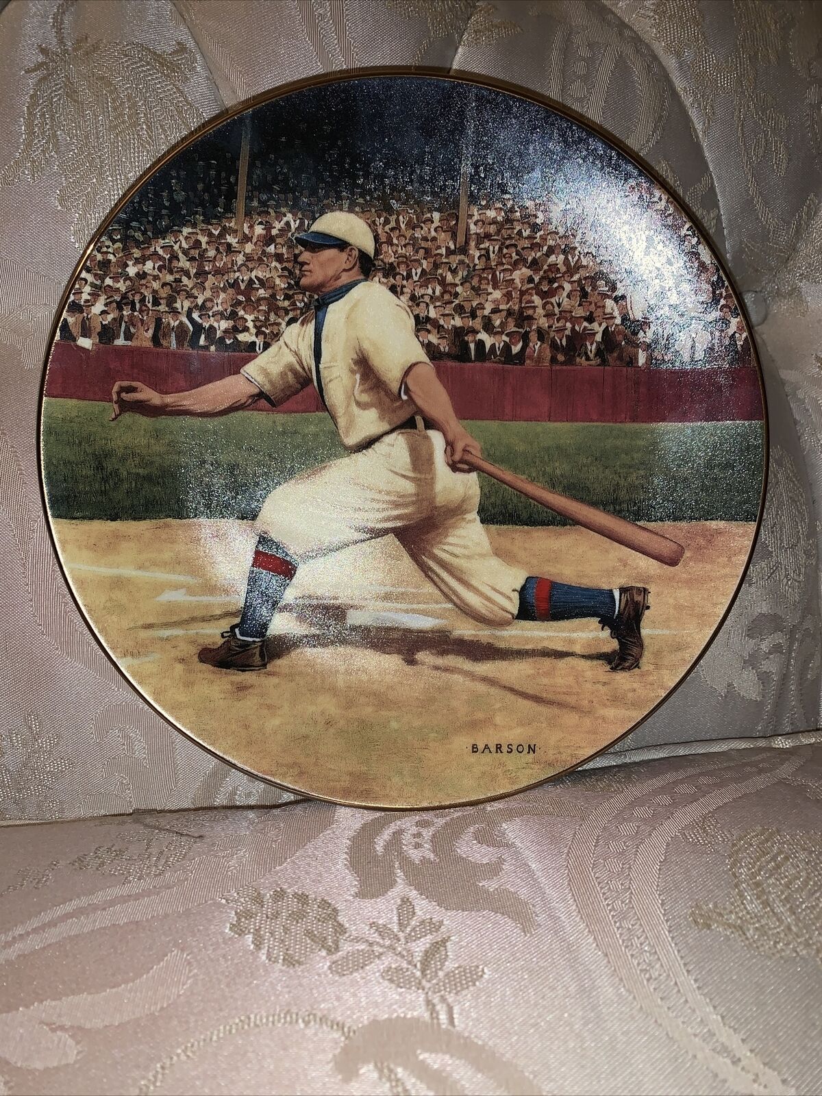 Honus Wagner The Flying Dutchman The Legends Of Baseball Collectors Plate 1993