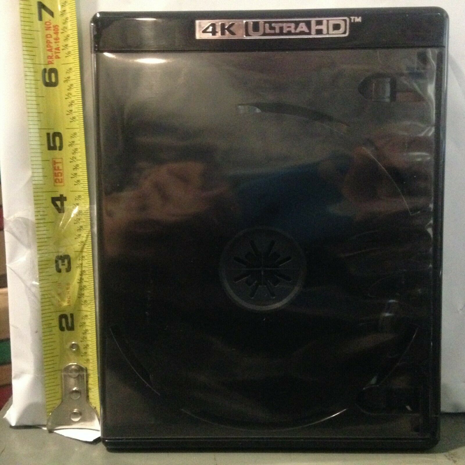 1 Brand New Premium 4k Ultra Hd Double (two) 2 Disc Media Case, W/emblem, 12.5mm