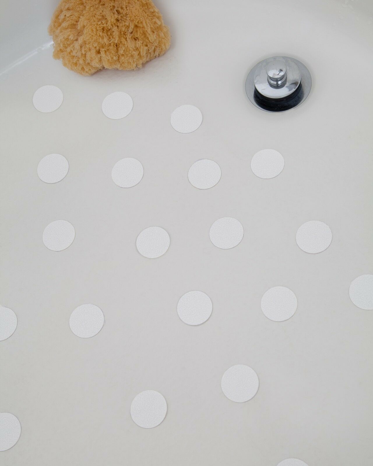 Bath Tub Anti-slip Discs - Non Skid Adhesive Shower Stickers Appliques Treads