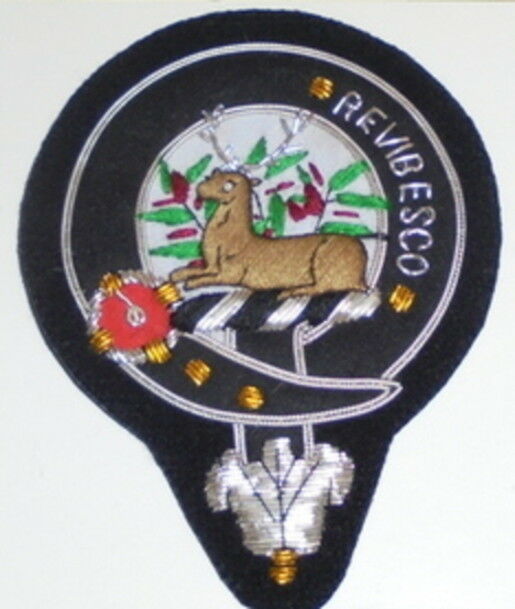 Royal Scottish Scotland Clan Maxwell Heraldry Arms Uk Crest Family Name Patch Eu
