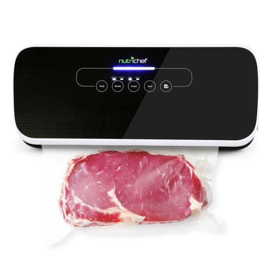 Nutri-chef Automatic Food Vacuum Sealer - Electric Air Sealing Preserver System