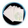 1000 Superior Quality Cd Dvd R Disc Paper Sleeves Envelope Window Flap