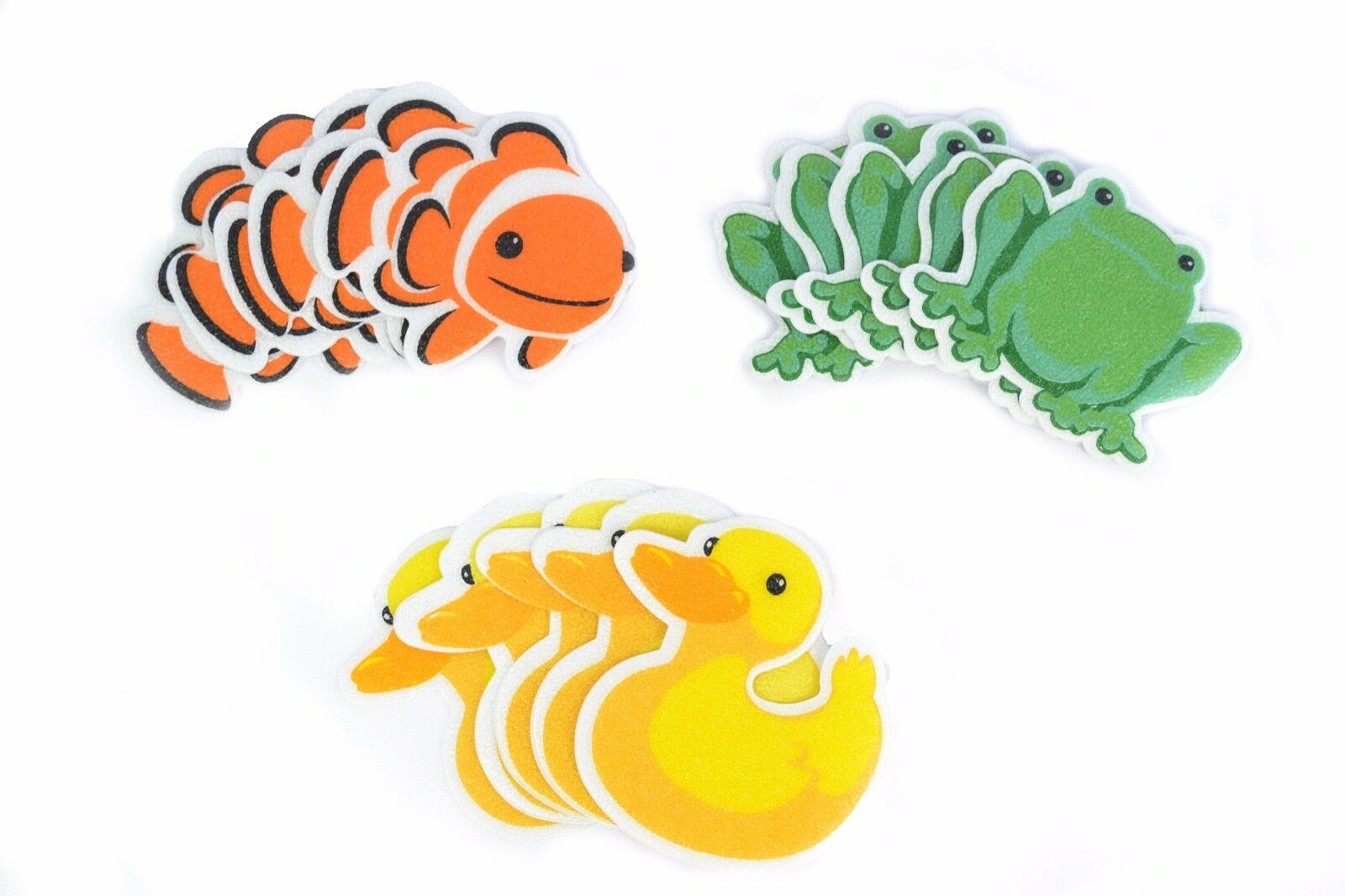 Bath Tub Shower Stickers Combo Pack -  Nemo Decals Treads Non-slip Applique Mat